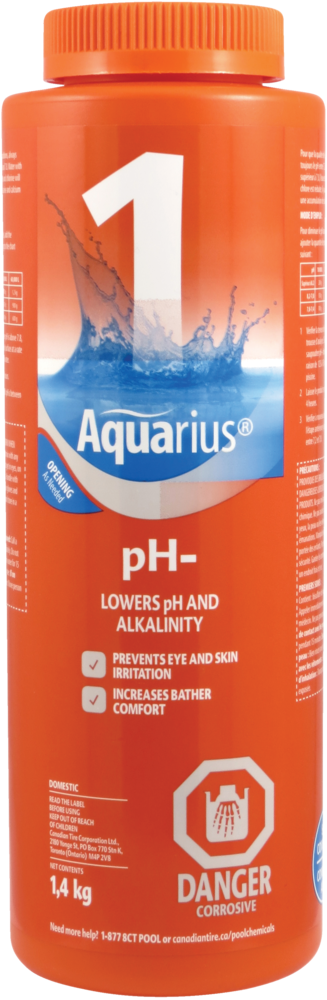 pH Step 1 Water Treatment, 1.4-kg