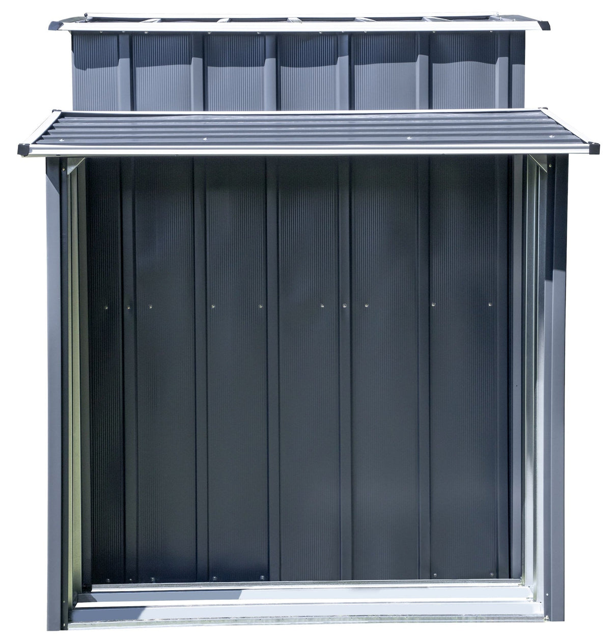 3-in-1 Corrosion-Resistant Steel Utility Shed