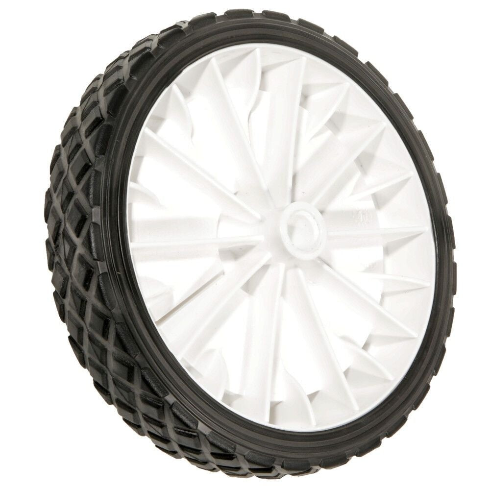 Lawn Mower Replacement Wheel, Wide Tread 7-in x 1.5-in