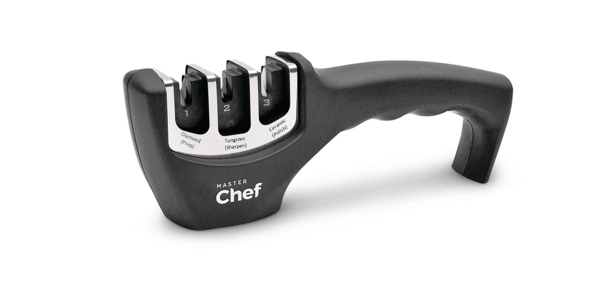 3-in-1 3-Stage Knife Sharpener, Non-Slip