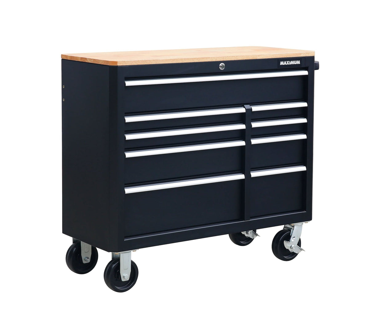Tool Cabinet with Integrated Power Strip, 43-in