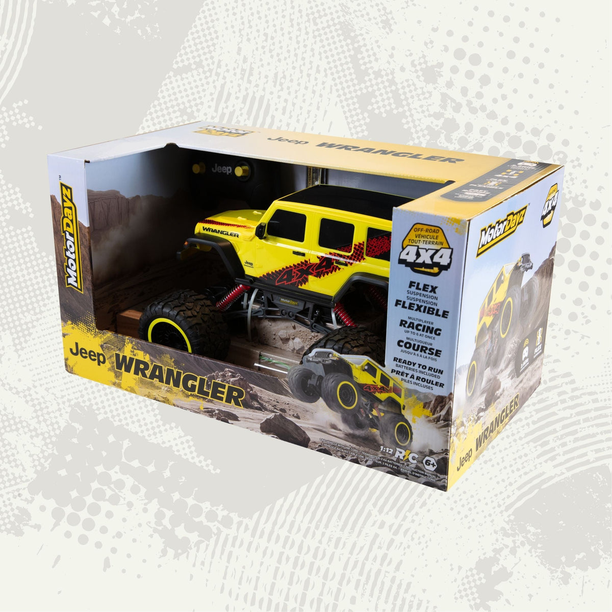 MotorDayz RC 4x4 4-Door SUV - 1:12 Scale