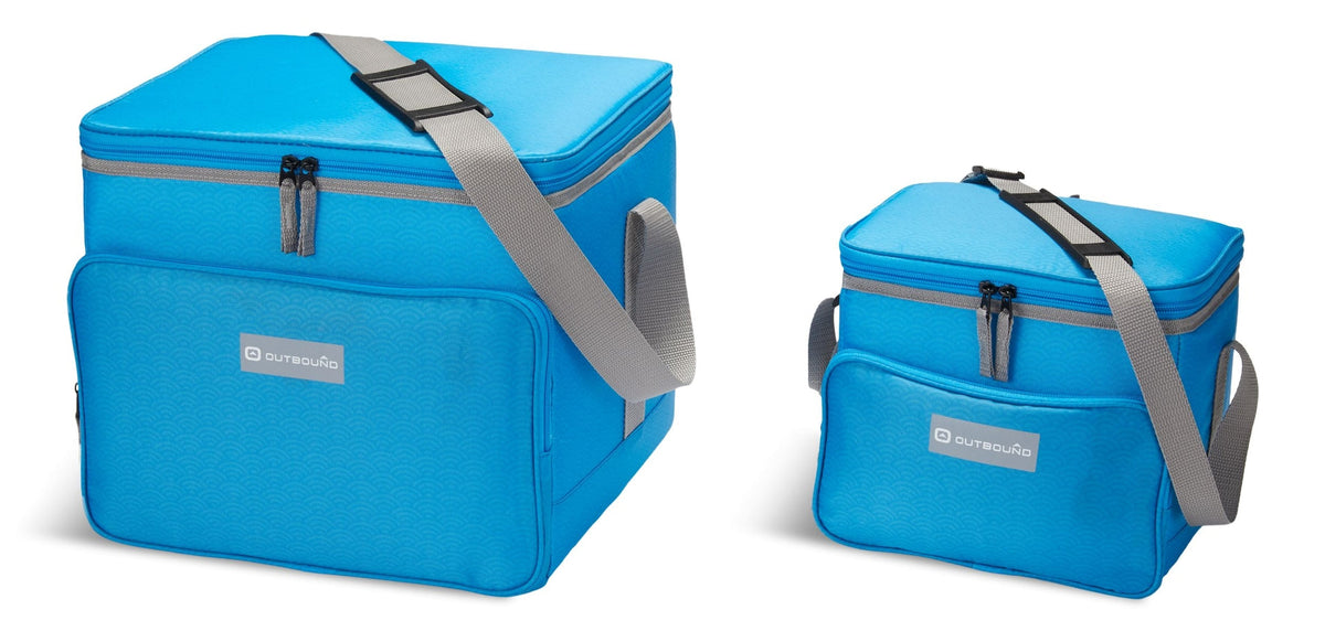 2-Pack Picnic Soft Cooler Set, Blue