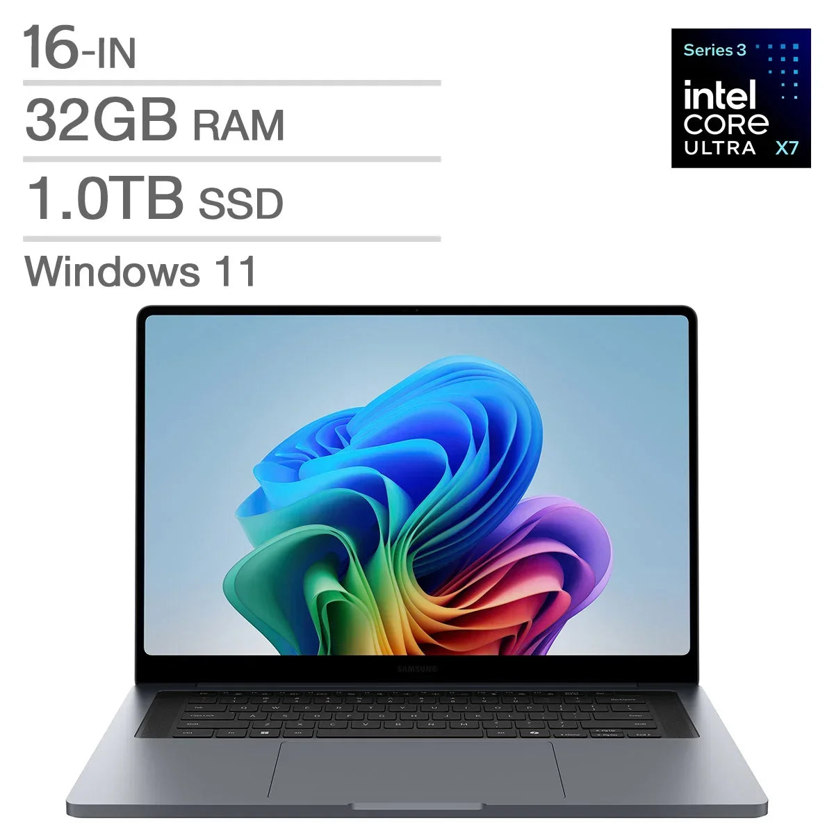 Samsung Galaxy Book6 Pro Copilot+ PC 14.0-in Touchscreen AMOLED Laptop, Intel Core Ultra 7 356H- 16GB RAM, 512 GB SSD