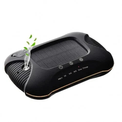 Air Purifier Aroma Diffuser Auto Mist Maker PM 2.5 Eliminator Car Air Purifier with Fresh Air Humidifier USB Air Purifier for Car with HEPA,White F2065