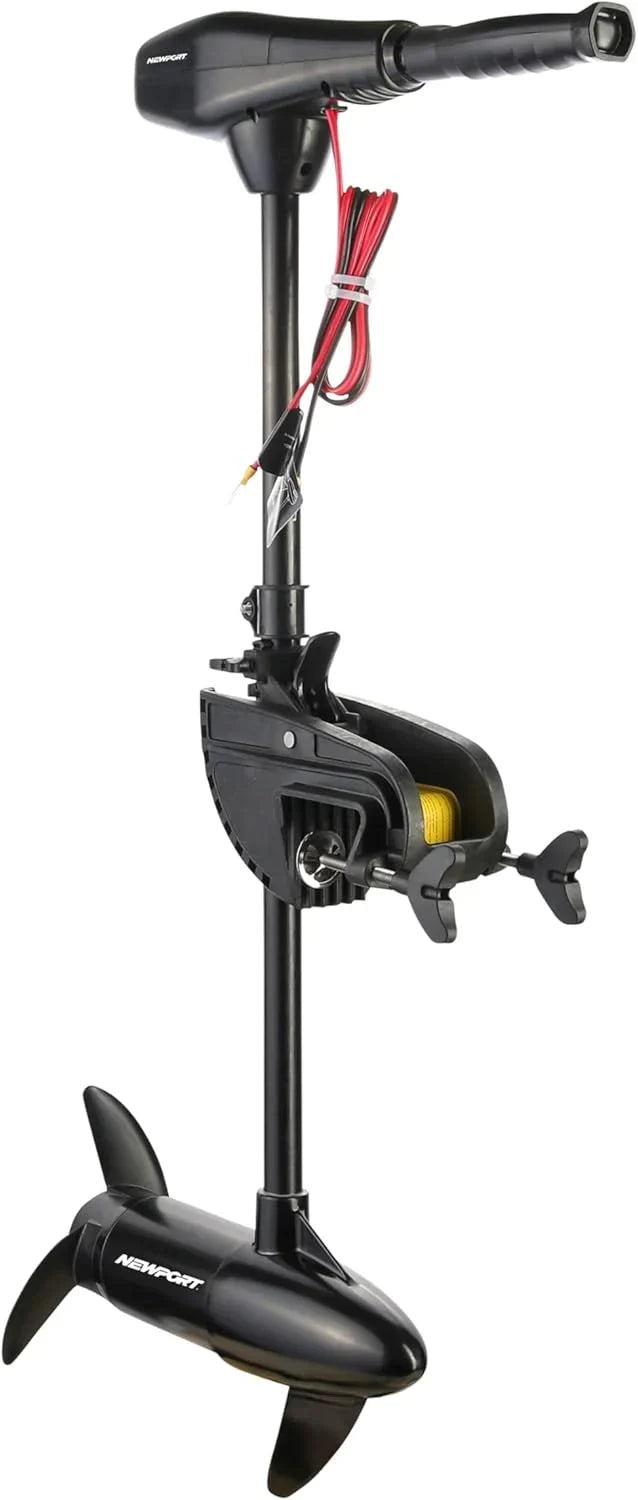 Push-type seawater rear-mounted installed electric trolling motor for fishing, equipped with LED battery indicator light H1875