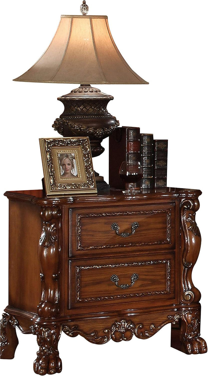 Nightstand - 12143 - Apricot color, length 31.75 inches, width 20 inches, height 30.5 inches S8214