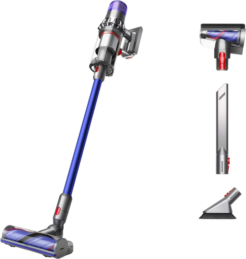V11 Origin Cordless Vacuum, Nickel/Blue F4609