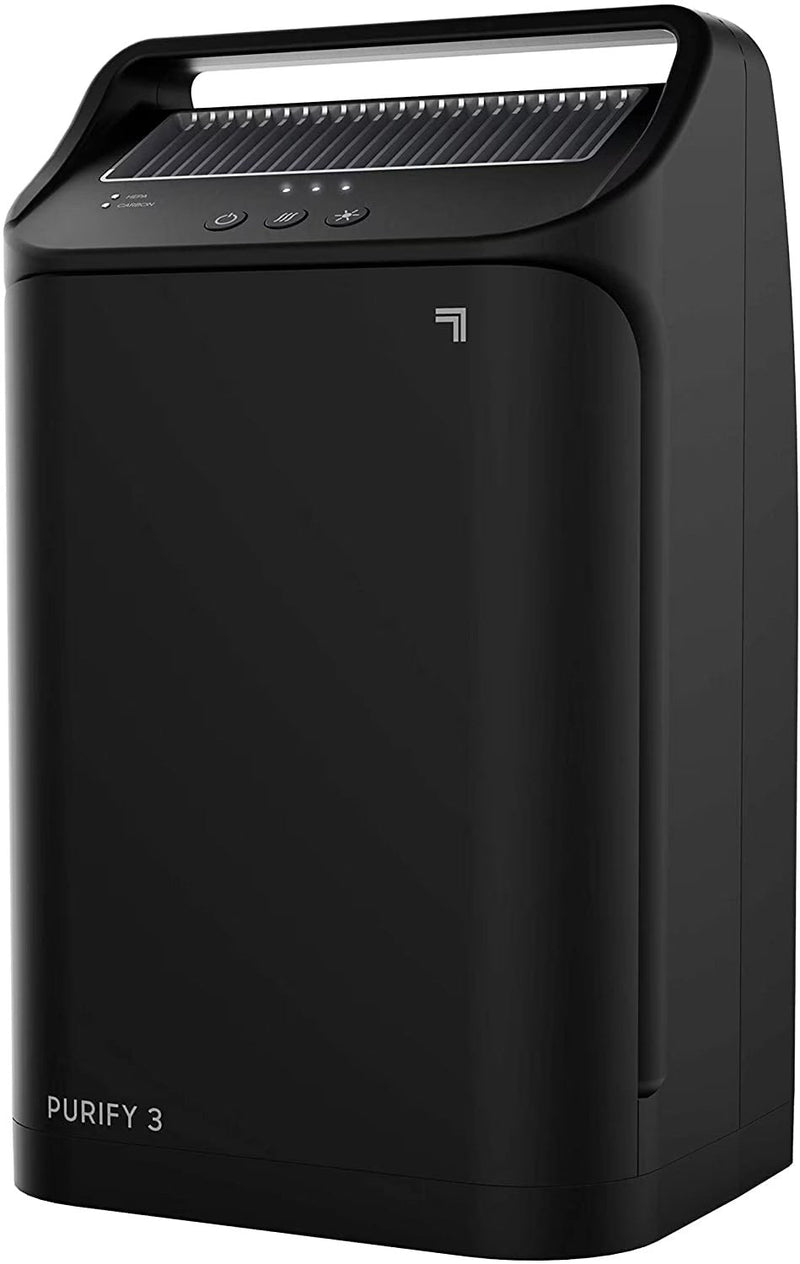 Sharper Image True HEPA Air Purifier, Covers up to 125 Sq. feet 3 Speed Settings, Black O3196