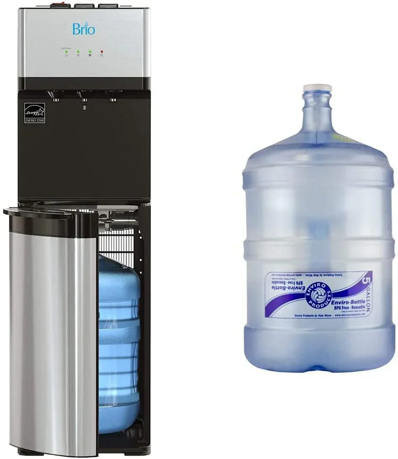 Brio Self Cleaning Bottom Loading Water Cooler Water Dispenser 3 Temperature Settings S7149