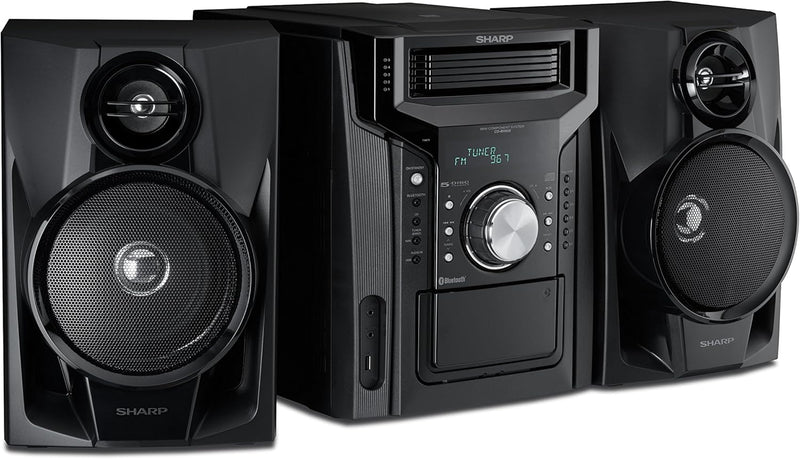 CD-BH950 240W 5-Disc Mini Shelf Speaker System with Cassette and Wireless S1474