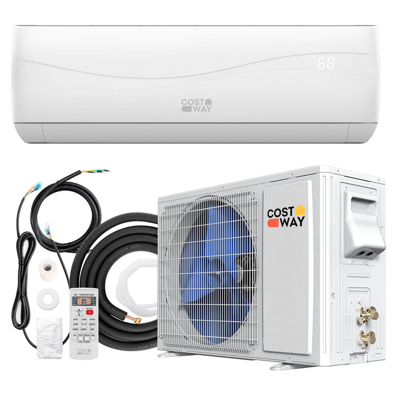 18000 BTU Mini Split Air Conditioner Heater 19 SEER2 1250 Sq. Ft Coverage K43