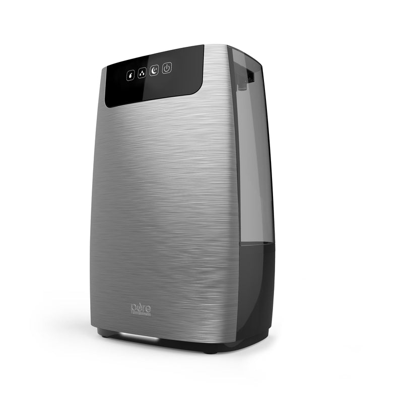 Enrichment HumeXL Ultrasonic Cool Mist Humidifier - Large, Easy-to-Clean Tank, High/Low Mist, 2 360 Mist Nozzles and Night Mode M9969
