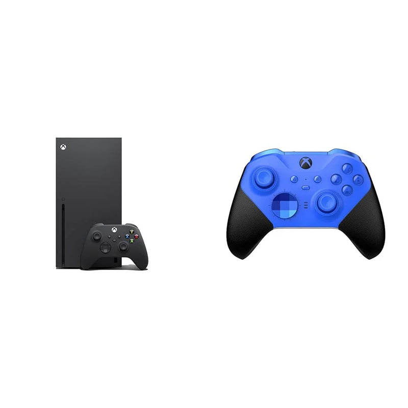 Game console - 1TB solid-state drive - Includes wireless controller - 4K games - 120 frames per second - Brown black lacquer color H1593