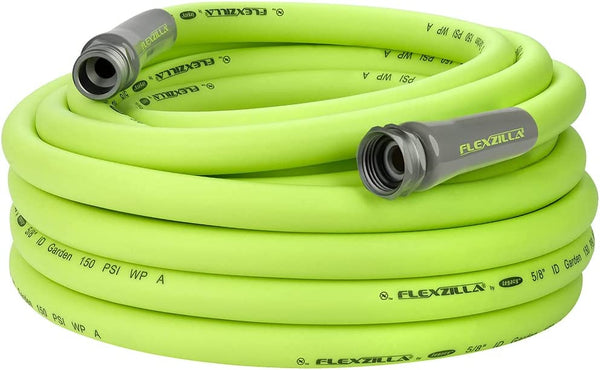 Flexzilla Garden Hose 5/8 in. x 50 ft, Heavy Duty, Lightweight, Drinking Water Safe D1173