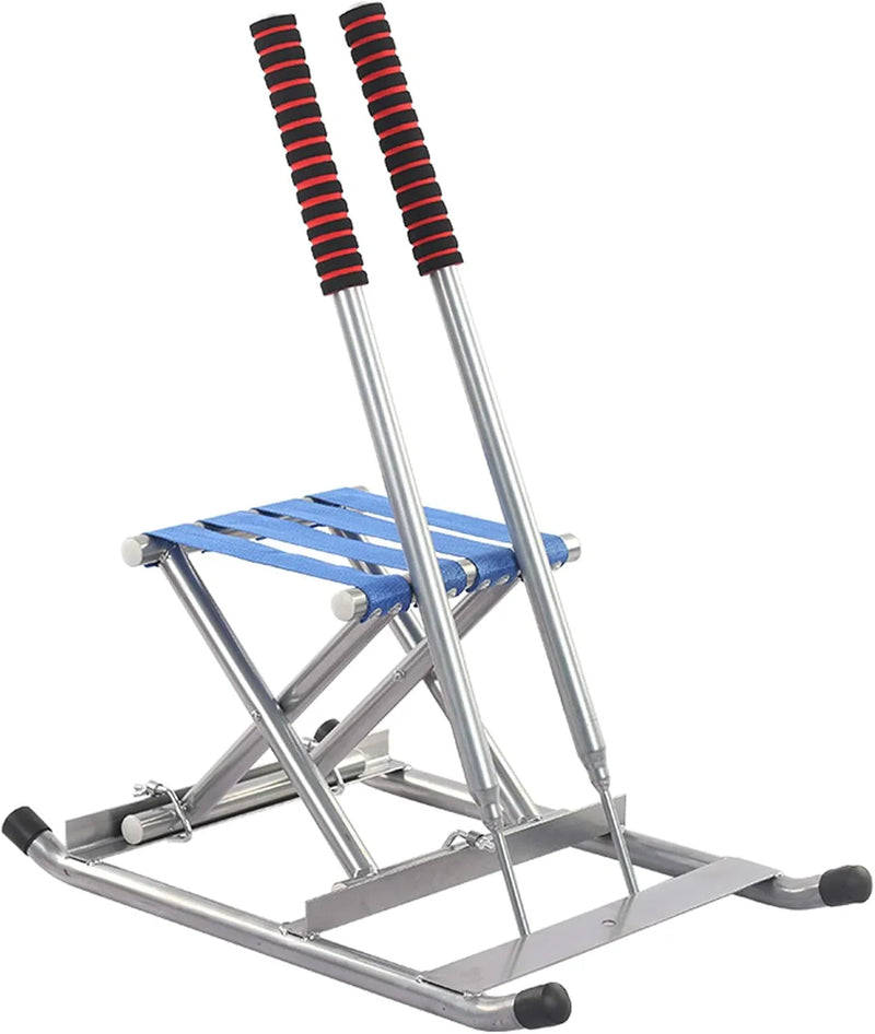Ice scooter, outdoor skating vehicle, adult ice sled, children's sled, ice entertainment equipment, with seats, classic skating vehicle N4715