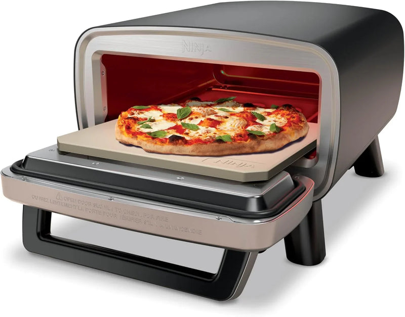 Artisan Outdoor Pizza Oven, 12 inches, can make pizza in 3 minutes, Neapolitan style, thin crust, New York Chicago style, custom model, maximum temperature 700 degrees Fahrenheit, electric heating, baking, grilling, and fermentation functions. W2115