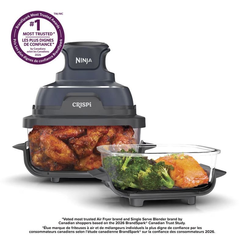 4-in-1 Portable Glass Air Fryer Cooking System T3650