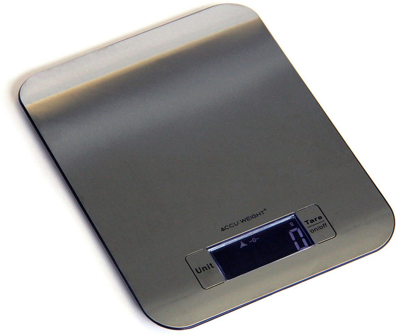 Stainless Steel Slim Kitchen Scale, 5kg B8038