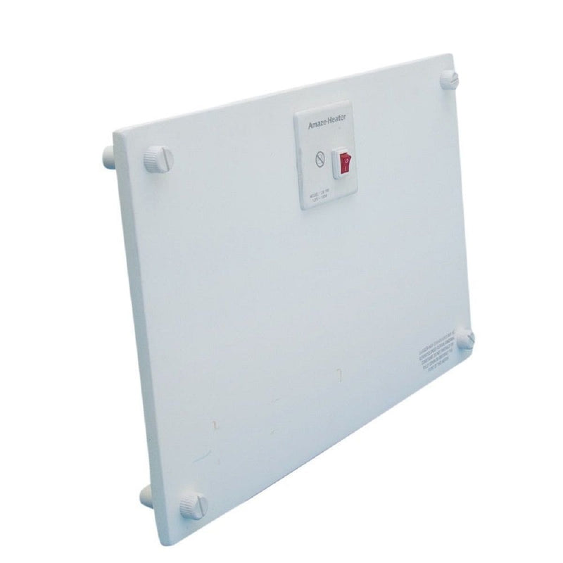 Ceramic Electric Heater with Standard Mounting, 100W, White E5504