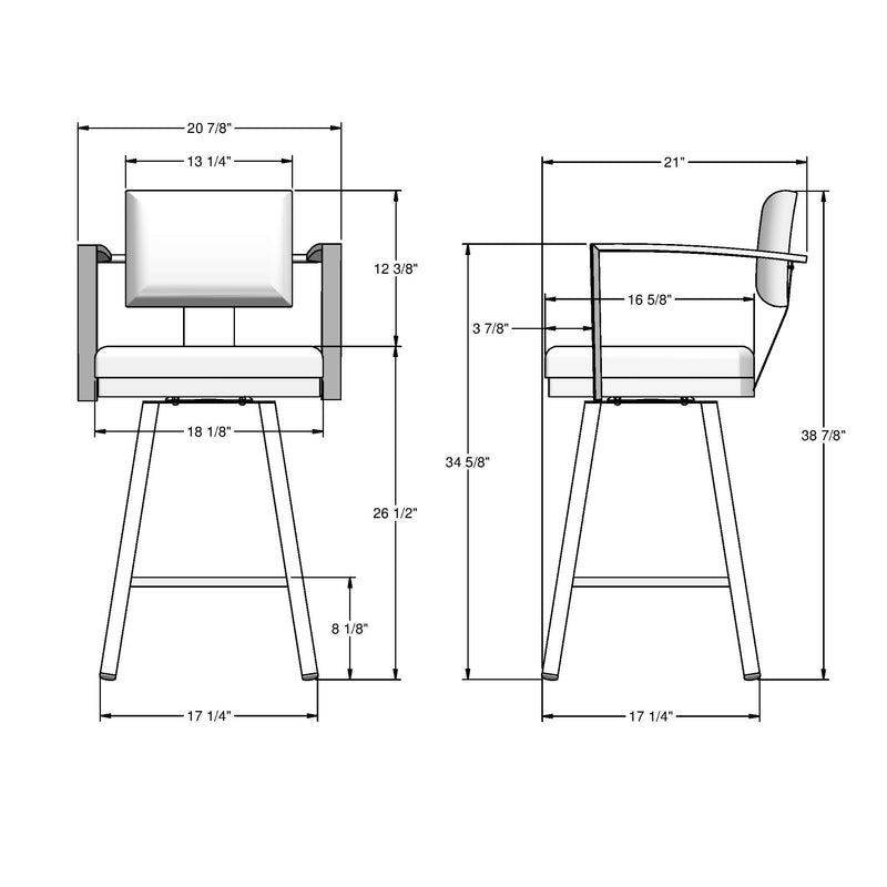 Akers Counter Stool S4821