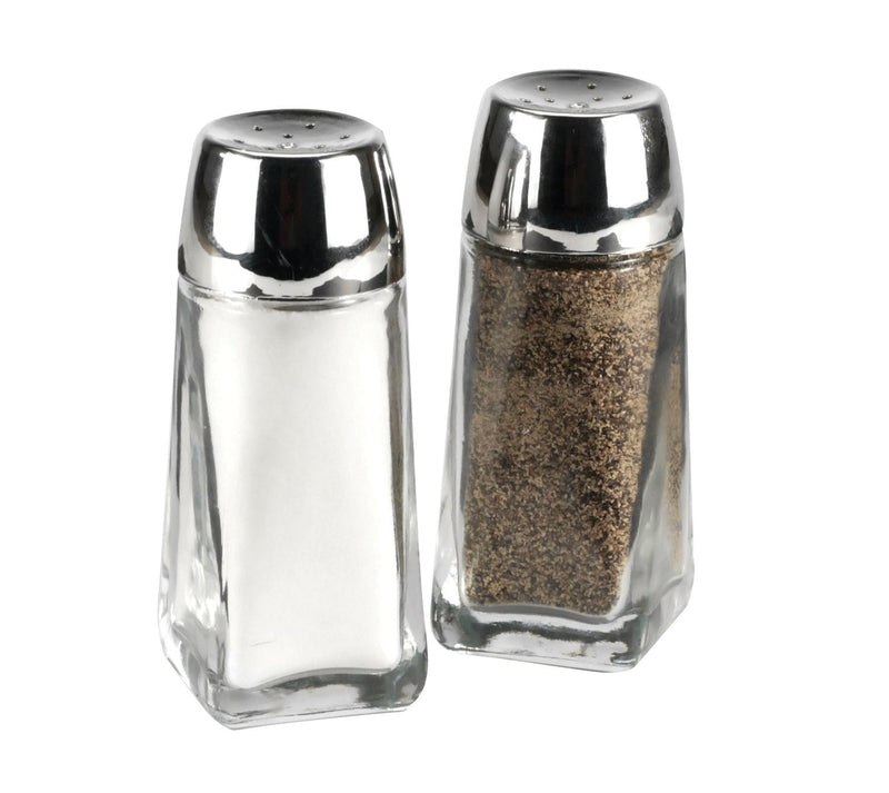 Glass Salt/Pepper Shaker, Dishwasher Safe, 4-in, 1-pc D4864