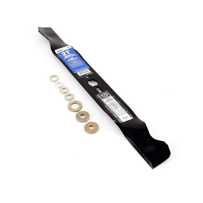 Universal 3-in-1 Lawn Mower Blade, 21-in, Fits Most Lawn Mowers with a 21-in Deck W9811