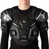Supreme F40 Hockey Shoulder Pads, Intermediate, Black, Assorted Sizes