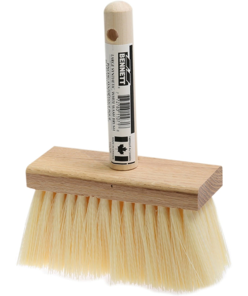 Large White Natural Fibre Wash Brush, 150-mm N8230