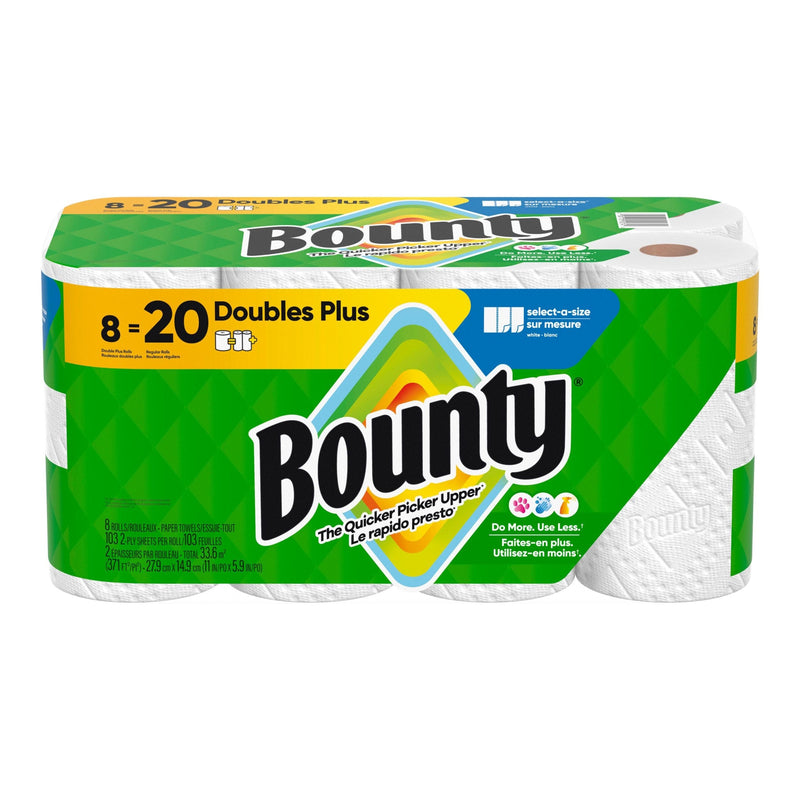 Select-A-Size Double Plus Roll Paper Towel, 2-ply, 8-pk B6169