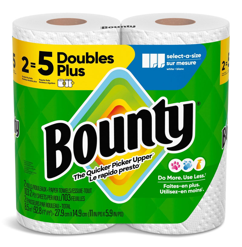 Select-A-Size Paper Towel, Double Rolls, 2-pk O164