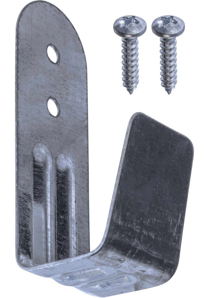 Square Hooks, Carbon-Steel and Zinc-Plated, 55-lb Capacity, 5-pk W8818