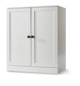 Bellevue Modular Stackable Storage Cabinet, White