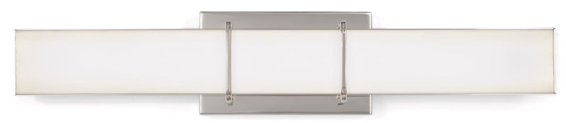 Byrne LED Vanity Light Fixture, Polished Nickel O8188
