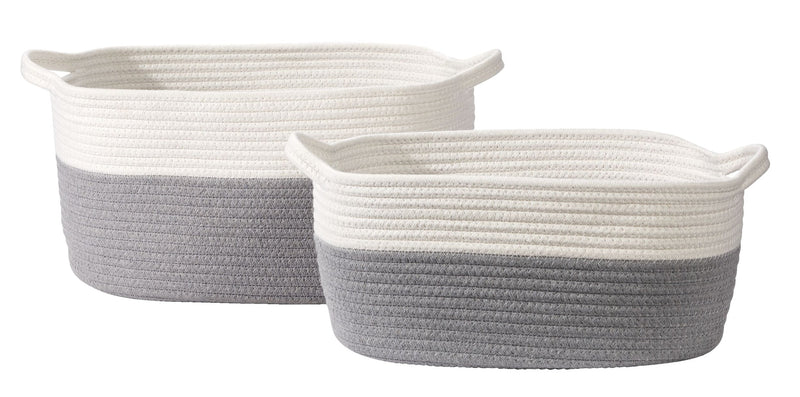 Nesting Rope Baskets Set, 2-pk A4662