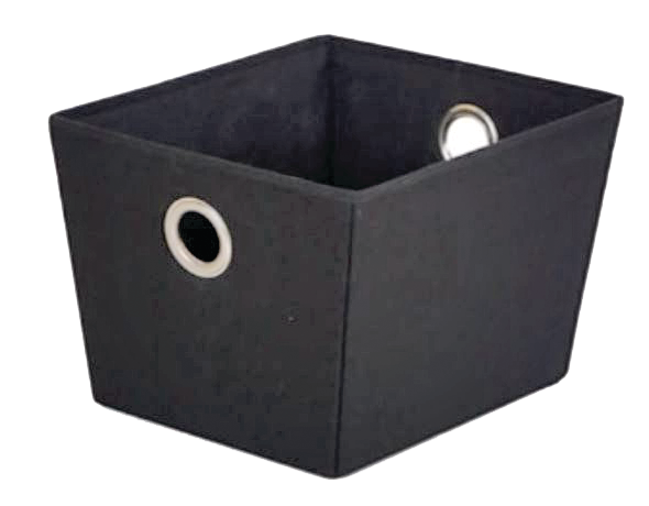 Piper Basket, Black, 13.5 x 11.4 x 8.8-in R8384