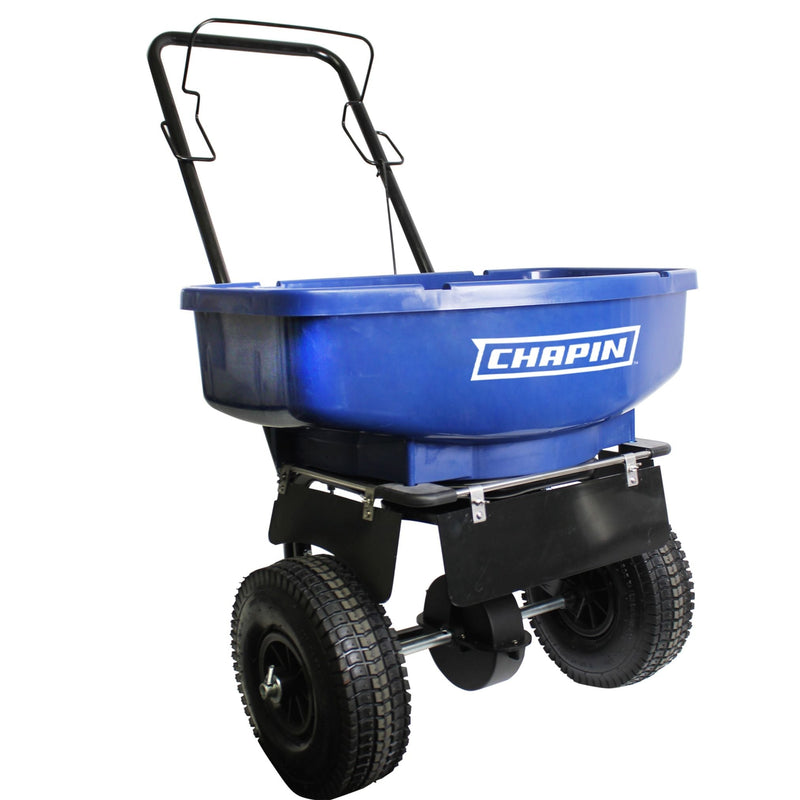Residential Ice Melt Broadcaster & Salt Spreader, 80-lb H7115