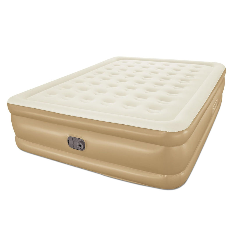 GuestRest Double-High Airbed, Air Mattress with Pump, Queen D9134