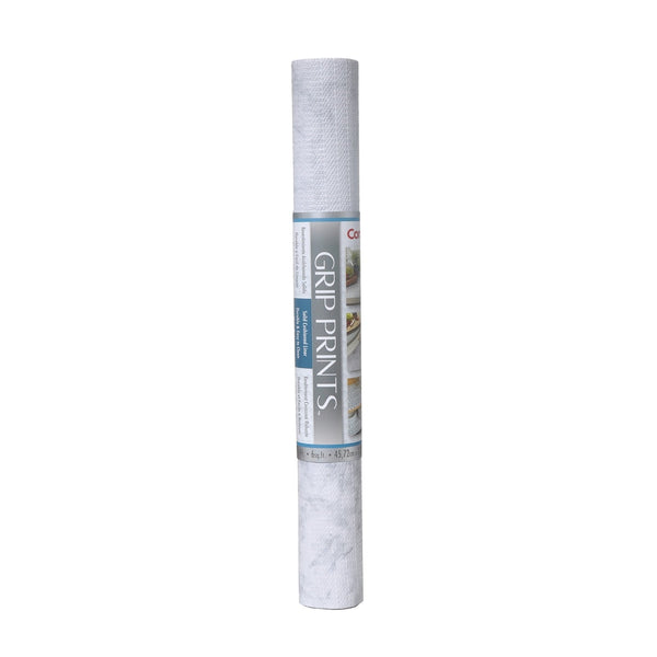 Con-Tact Grip Prints Non-Adhesive Cushioned Shelf/Drawer Liner, Marble, 18-in x 4-ft D7170
