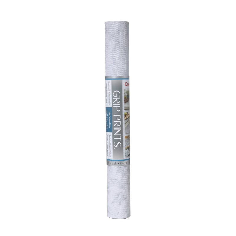 Con-Tact Grip Prints Non-Adhesive Cushioned Shelf/Drawer Liner, Marble, 18-in x 4-ft D7170