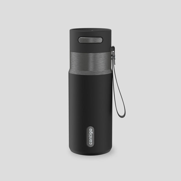 Insulated Stainless Steel Travel Bottle with Lid, Various Colours, 16-oz S9843
