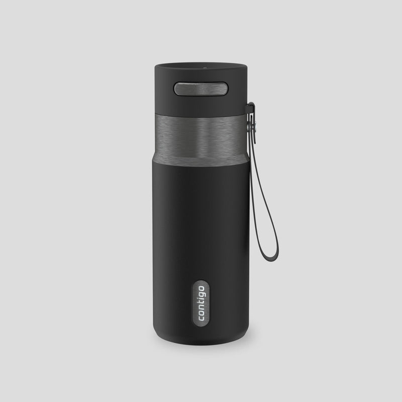 Insulated Stainless Steel Travel Bottle with Lid, Various Colours, 16-oz S9843