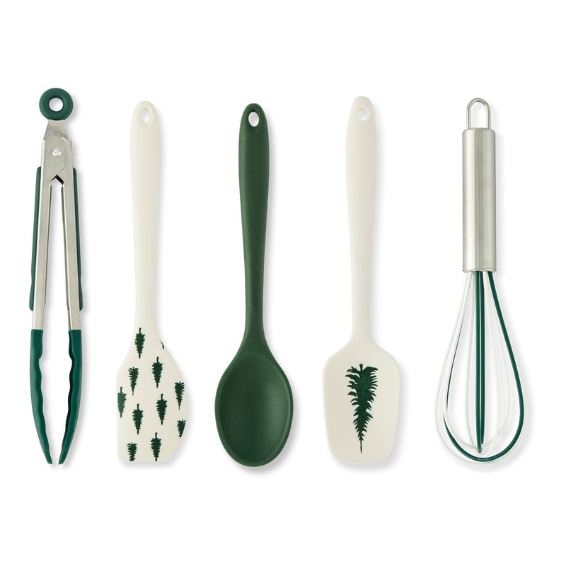 Evergreen Stain-Resistant Mini Utensils Set, 5-pc E3096