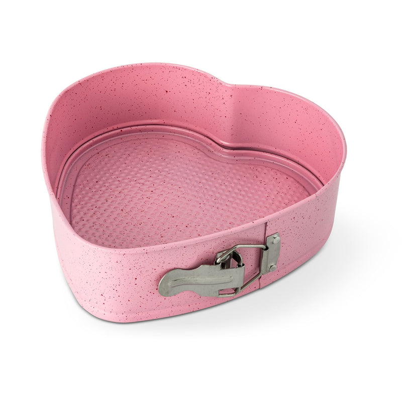 Heart Speckled Spring Form Nonstick Baking Pan D3320