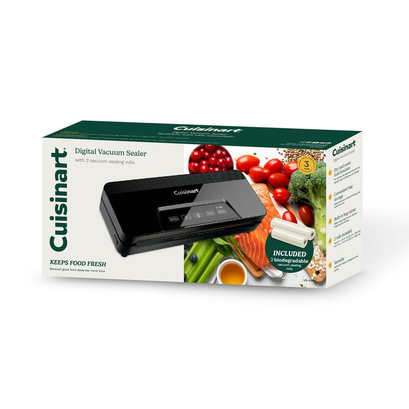 Digital Touch Screen Vacuum Sealer, with 2 Rolls K9517