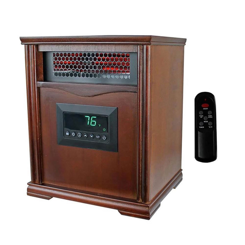 LifeSmart LifePro 4 Element 1500W Electric Infrared Quartz Space Heater O1075