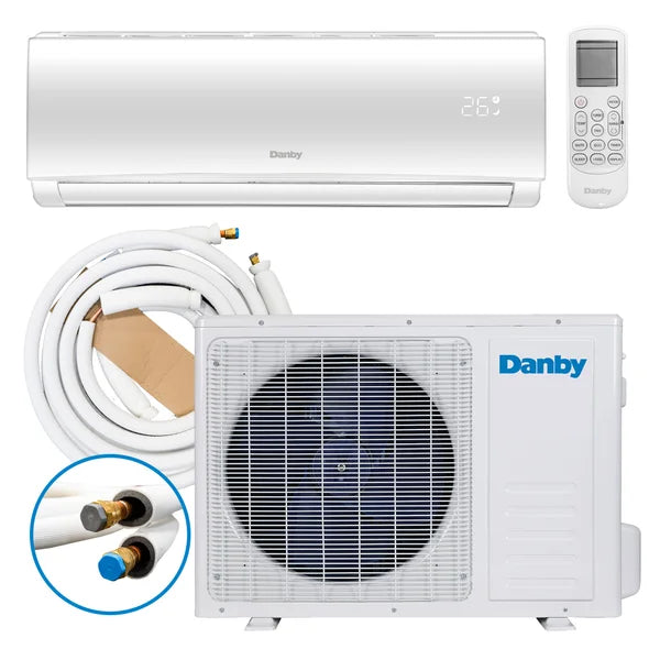 Danby 12,000 BTU SACC Quick Connect Mini-Split Air Conditioner with Heat pump and Variable Speed Inverter U5784