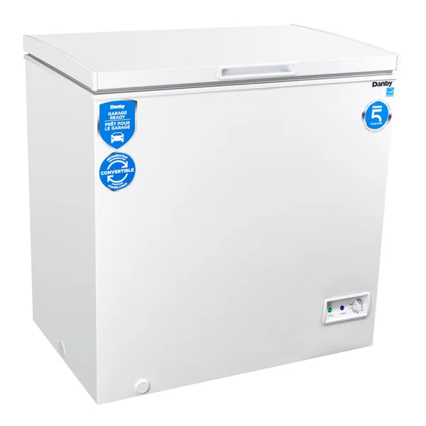 Danby 7 cu ft. Convertible Chest Freezer or Refrigerator with 5 Year Warranty Y0716
