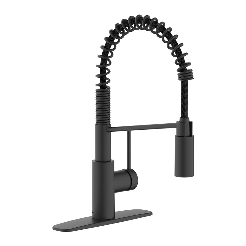 Imi 1-Handle Pull-Down Commercial Style Kitchen Faucet W9560