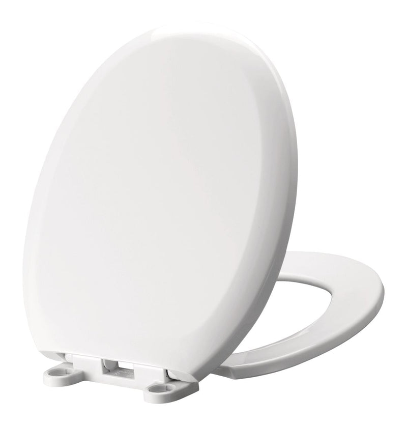 Plastic Slow Close Round Toilet Seat, Antibacterial G9538